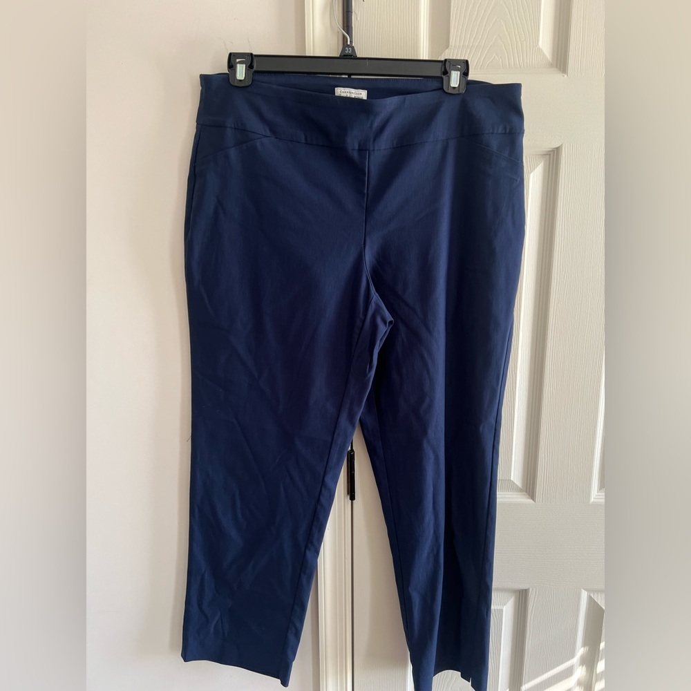 Navy Blue Pants charter club 16W